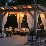 Versatilità dei gazebo nei giardini privati: trasformare spazi con stile e funzionalità